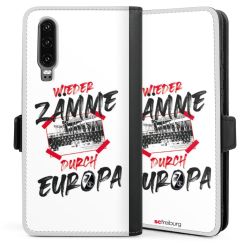 Sideflip mit langer Lasche schwarz