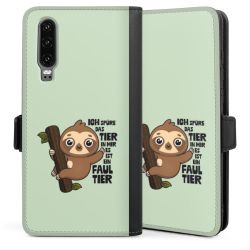 Sideflip mit langer Lasche schwarz