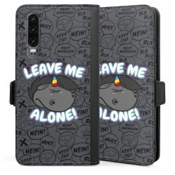 Sideflip mit langer Lasche schwarz