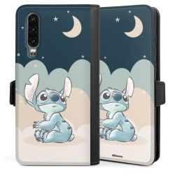 Sideflip mit langer Lasche schwarz