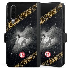 Sideflip mit langer Lasche schwarz