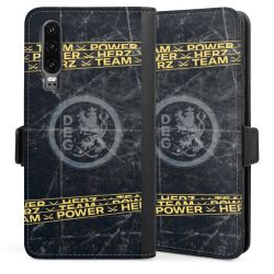 Sideflip mit langer Lasche schwarz