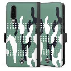 Sideflip mit langer Lasche schwarz