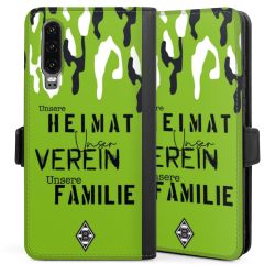 Sideflip mit langer Lasche schwarz