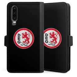 Sideflip mit langer Lasche schwarz