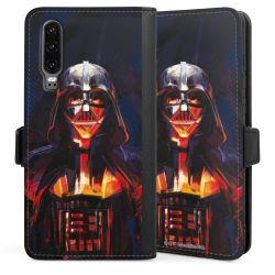 Sideflip mit langer Lasche schwarz