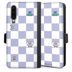 Sideflip mit langer Lasche schwarz