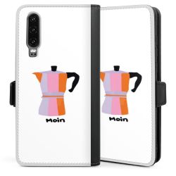 Sideflip mit langer Lasche schwarz