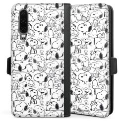 Sideflip mit langer Lasche schwarz