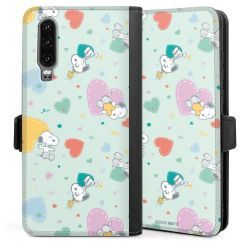 Sideflip mit langer Lasche schwarz