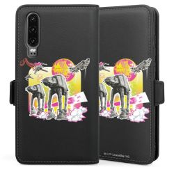 Sideflip mit langer Lasche schwarz