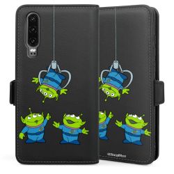 Sideflip mit langer Lasche schwarz