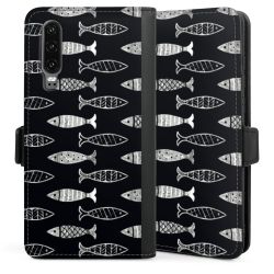 Sideflip Fodral med flap svart