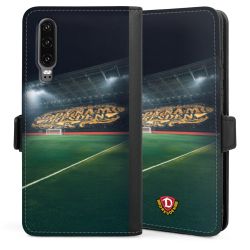 Sideflip mit langer Lasche schwarz