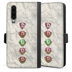 Sideflip mit langer Lasche schwarz