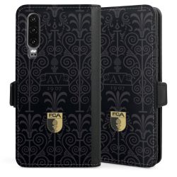 Sideflip mit langer Lasche schwarz