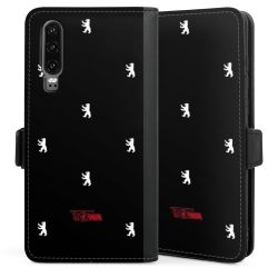 Sideflip mit langer Lasche schwarz