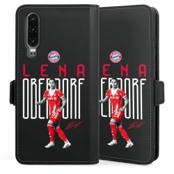 Sideflip mit langer Lasche schwarz