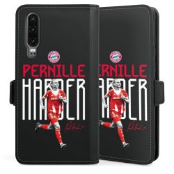 Sideflip mit langer Lasche schwarz