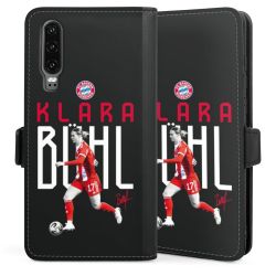 Sideflip mit langer Lasche schwarz