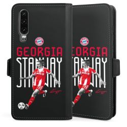 Sideflip mit langer Lasche schwarz