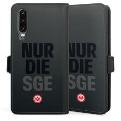 Sideflip mit langer Lasche schwarz