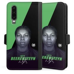 Sideflip mit langer Lasche schwarz