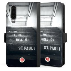 Sideflip mit langer Lasche schwarz