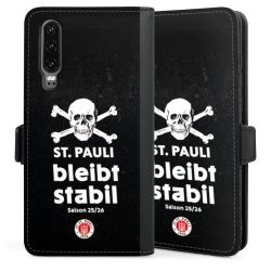 Sideflip mit langer Lasche schwarz