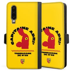 Sideflip mit langer Lasche schwarz