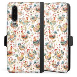 Sideflip mit langer Lasche schwarz