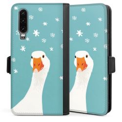 Sideflip mit langer Lasche schwarz