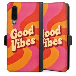 Sideflip mit langer Lasche schwarz