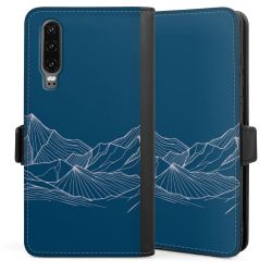 Sideflip mit langer Lasche schwarz