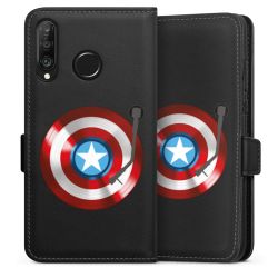 Sideflip with flap black/lateral flap