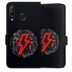 Sideflip mit Lasche schwarz