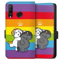 Sideflip mit Lasche schwarz