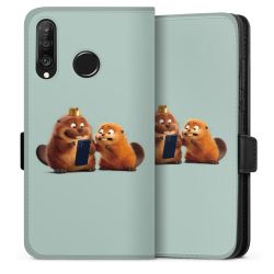 Sideflip with flap  black