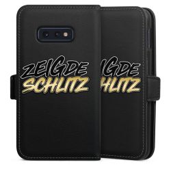 Sideflip mit Lasche schwarz/seiltliche Lasche