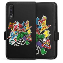 Sideflip with flap  black