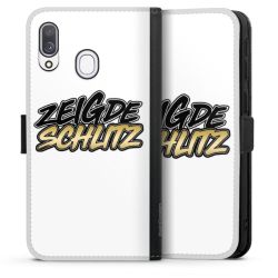 Sideflip mit Lasche schwarz/seiltliche Lasche