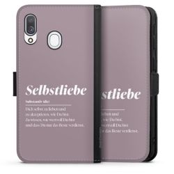 Sideflip mit Lasche schwarz/seiltliche Lasche