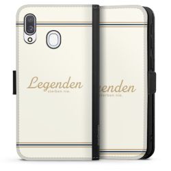 Sideflip mit Lasche schwarz