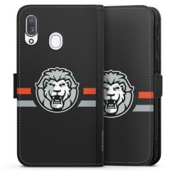 Sideflip mit Lasche schwarz