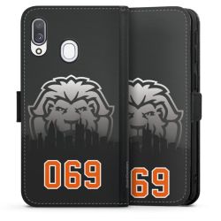 Sideflip mit Lasche schwarz