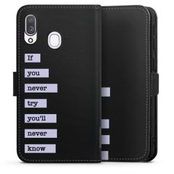 Sideflip with flap black/lateral flap