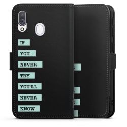 Sideflip with flap black/lateral flap