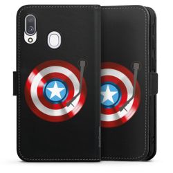 Sideflip with flap black/lateral flap