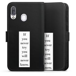 Sideflip with flap  black