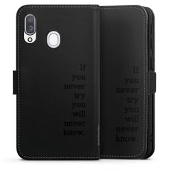 Sideflip with flap  black